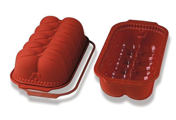 Silikomart Sft730 - Silicone Mould Loaf Pan Fleur 300x145 H 80 Mm (Pack of 4) - iFoodservice Online