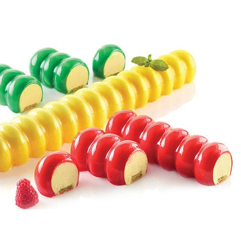 Silikomart Silicone Mould 375x47 H 40mm MODULAR INFINITY (Pack of 6) - iFoodservice Online