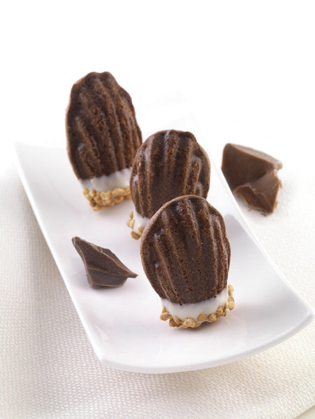 Silikomart - Silicone Mould N. 90 Mini Madeleine Mm 45x26 H 12 Mm (SQ018 ) - iFoodservice Online