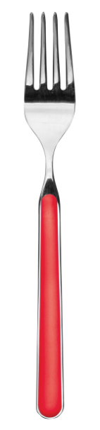Red Fantasia Table Fork By Mepra (Pack of 12) 10S71102