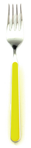 Mepra Yellow Fantasia Table Fork Pack of 12 (10G61102)