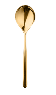 Linea Oro Tea Spoon By Mepra (Pack of 12) 10891107