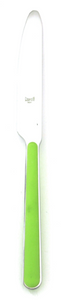 Acid Green Fantasia Table Knife By Mepra (Pack of 12) 10E61103