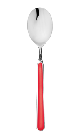 Red Fantasia Tea Spoon  by Mepra (Pack of 12) 10S71107