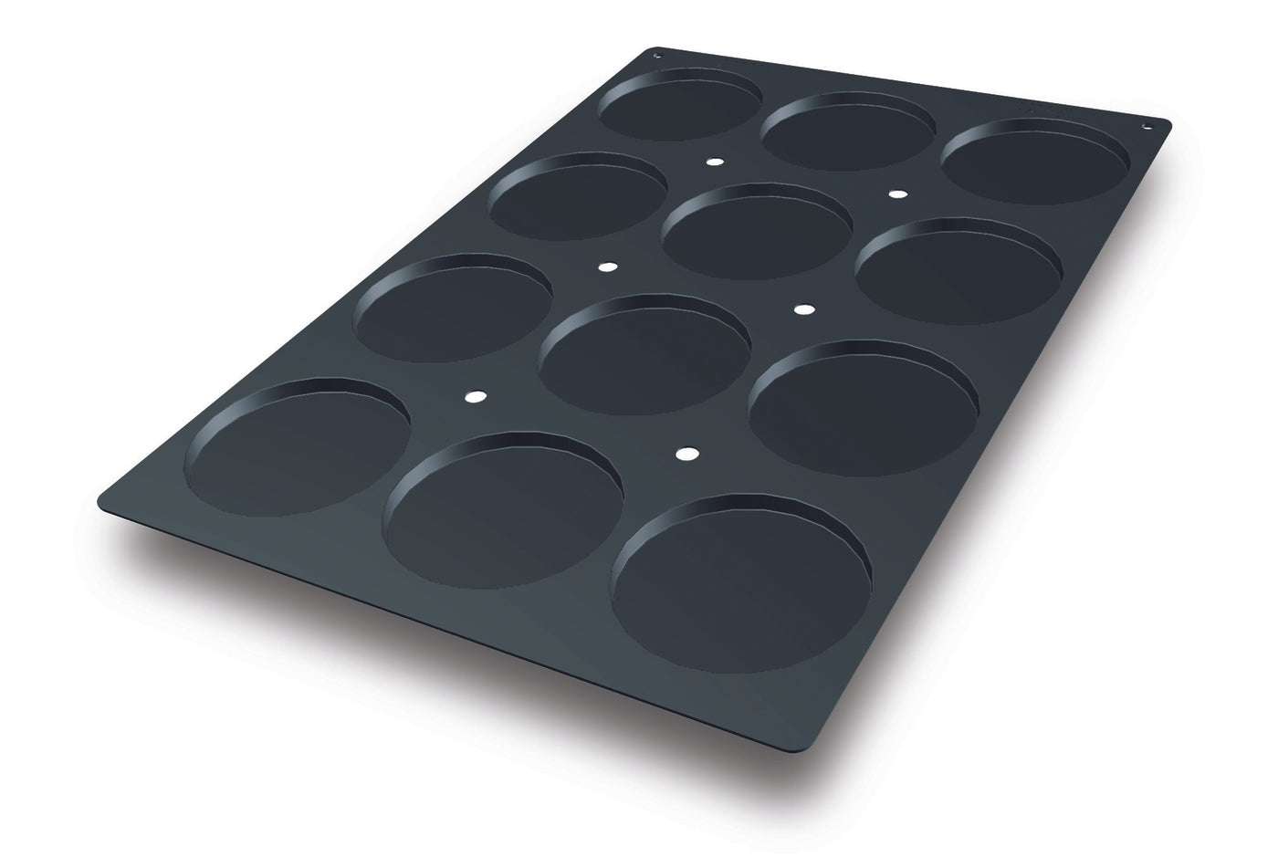 Louis Tellier Silikomart - 12 Discs 4 3/4'' 60 X 40 Mold (SQ013)