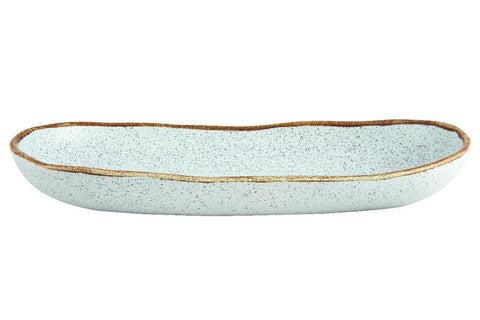 VISTA ALEGRE Rustic Blend Turquoise Oval Tray 34,5 Turq - Item (27020974) - iFoodservice Online