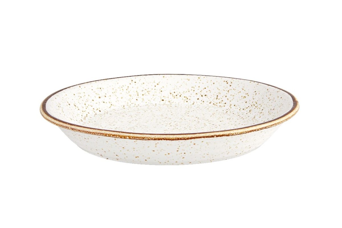 Vista Alegre Rustic Blend White Deep Plate 1 1/9 WH - Item (27020962) - iFoodservice Online