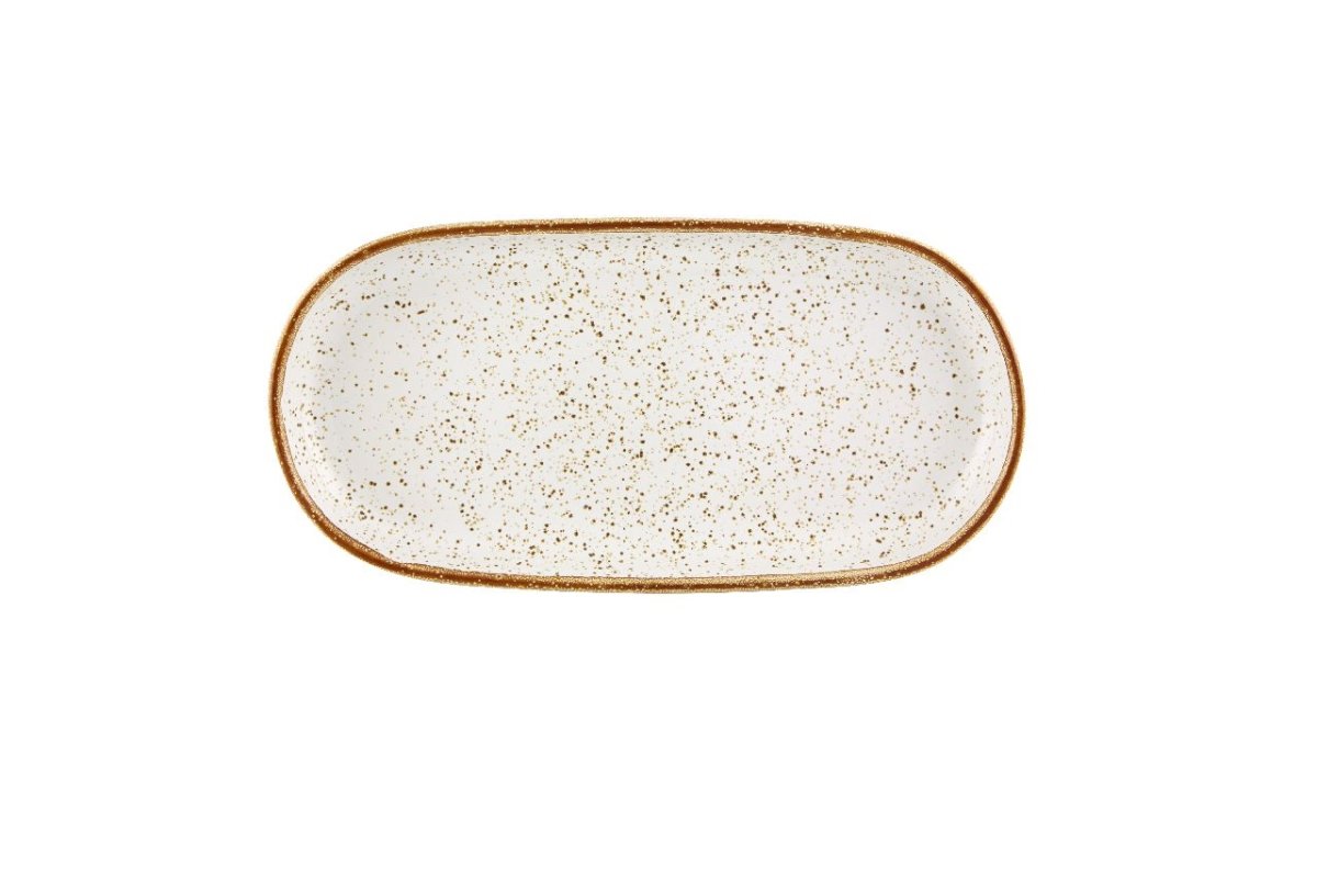 VISTA ALEGRE Rustic Blend White Oval Tray 29,5 WH - Item (27020960) - iFoodservice Online